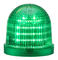 TDC Lampa LED św. ciągłe/migające, zielone, 110-120VAC