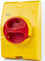 Rozłącznik w obudowie, żółto-czerwony, 3-polowy, 32 A, rozmiar 1