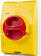 Rozłącznik w obudowie, żółto-czerwony, 3-polowy, 25 A, rozmiar 1