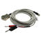 Kabel RS-232, dł. 3 m, zł. M12 5-pin, zł. 9-pin D-Sub.