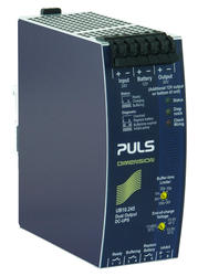 DC UPS 24VDC, 10A, współpracuje z zewnętrzną baterią 3,9-40Ah (12VDC)