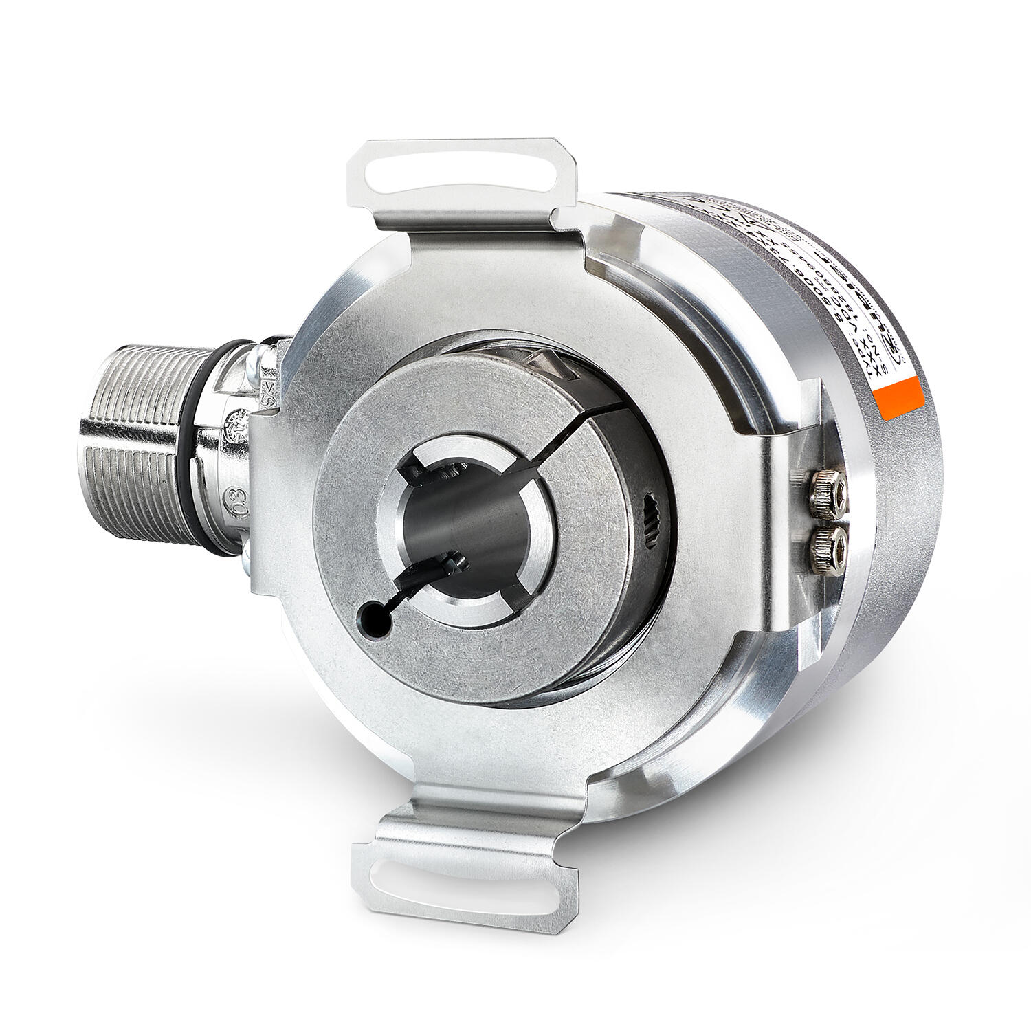 Stator od KÜBLER, model 5020, z metalicznym wykończeniem i złączami do zastosowań przemysłowych.