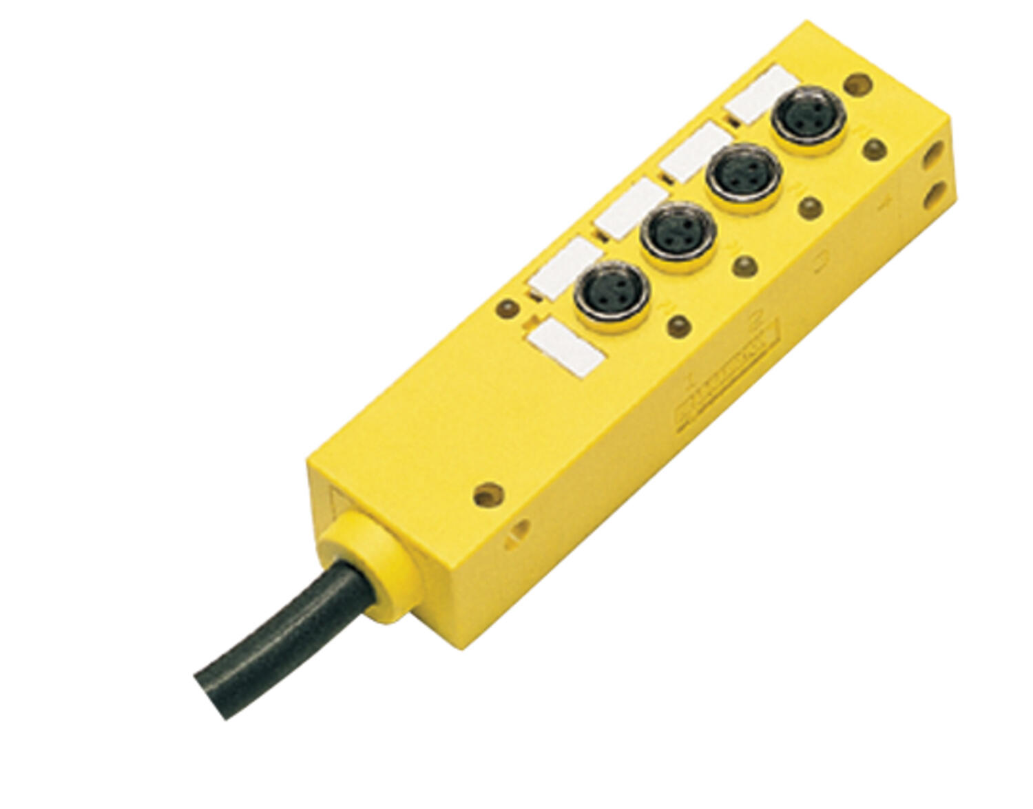 Adapter central M8, Side erected cable, 4 port