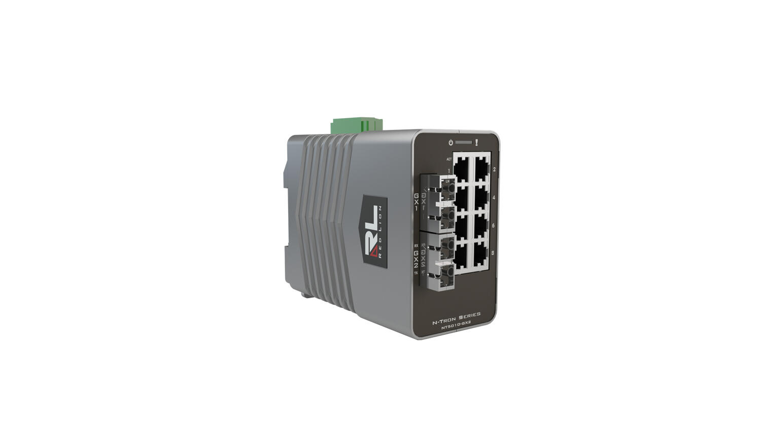 Jubilee NT5010-GX2-SC_wDIN Rail_Left.png