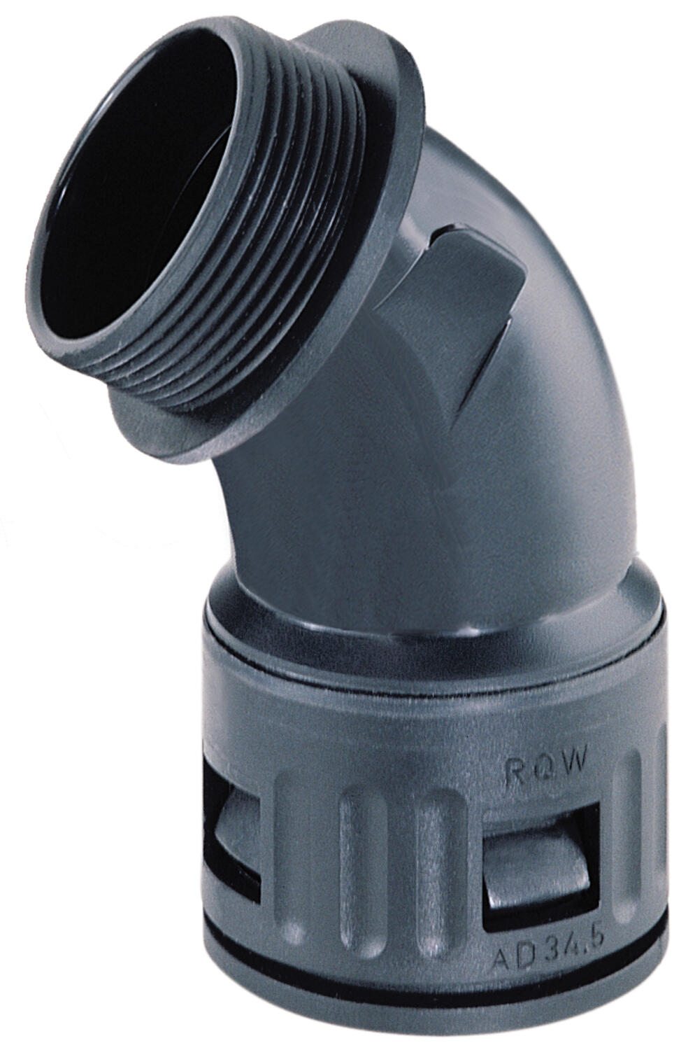 Photo at bent clutch 90°/45°.