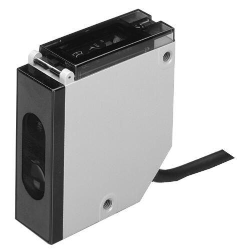 Photocell with white light for colourmarks detection