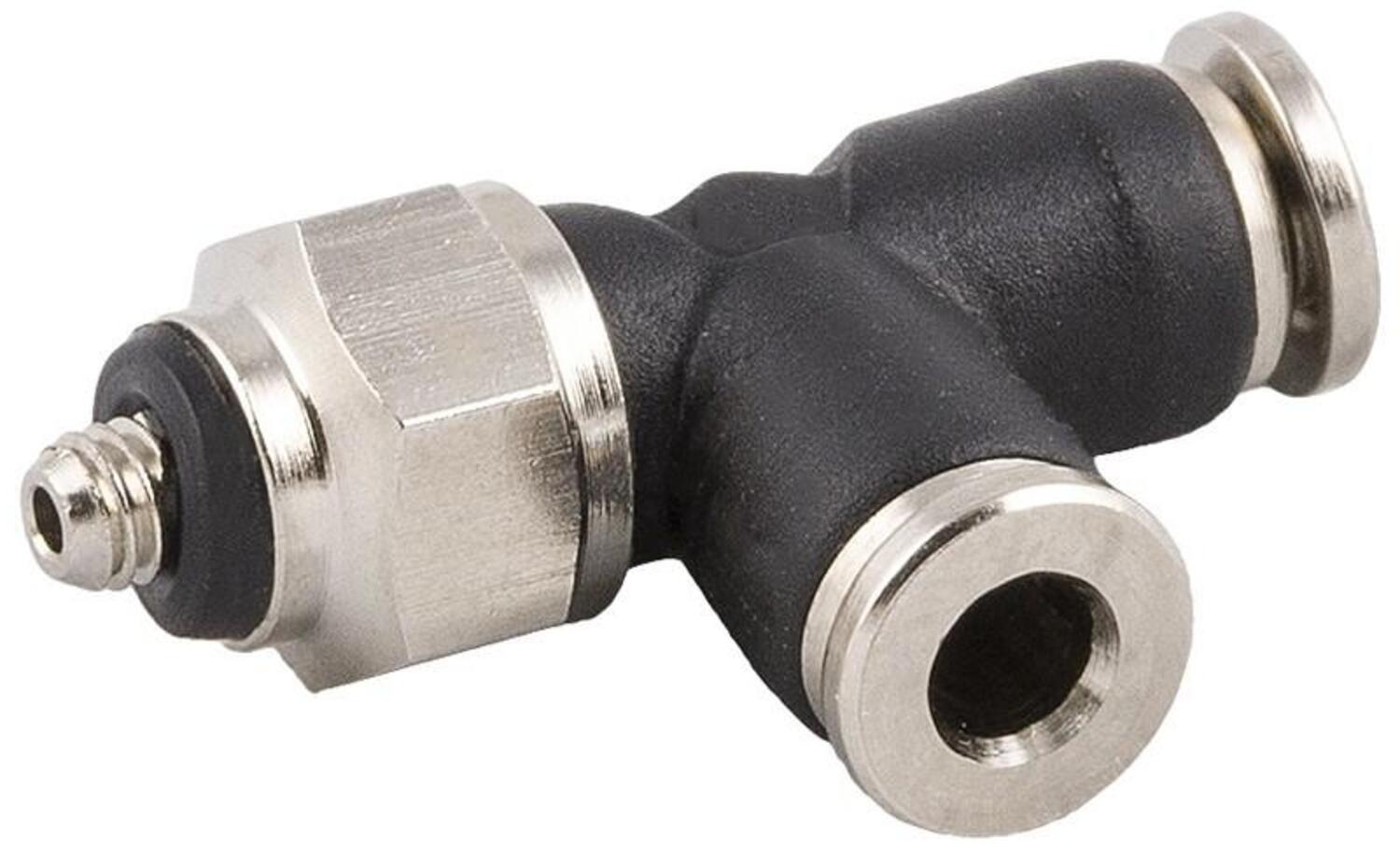 Turning T-connection, external metric tap