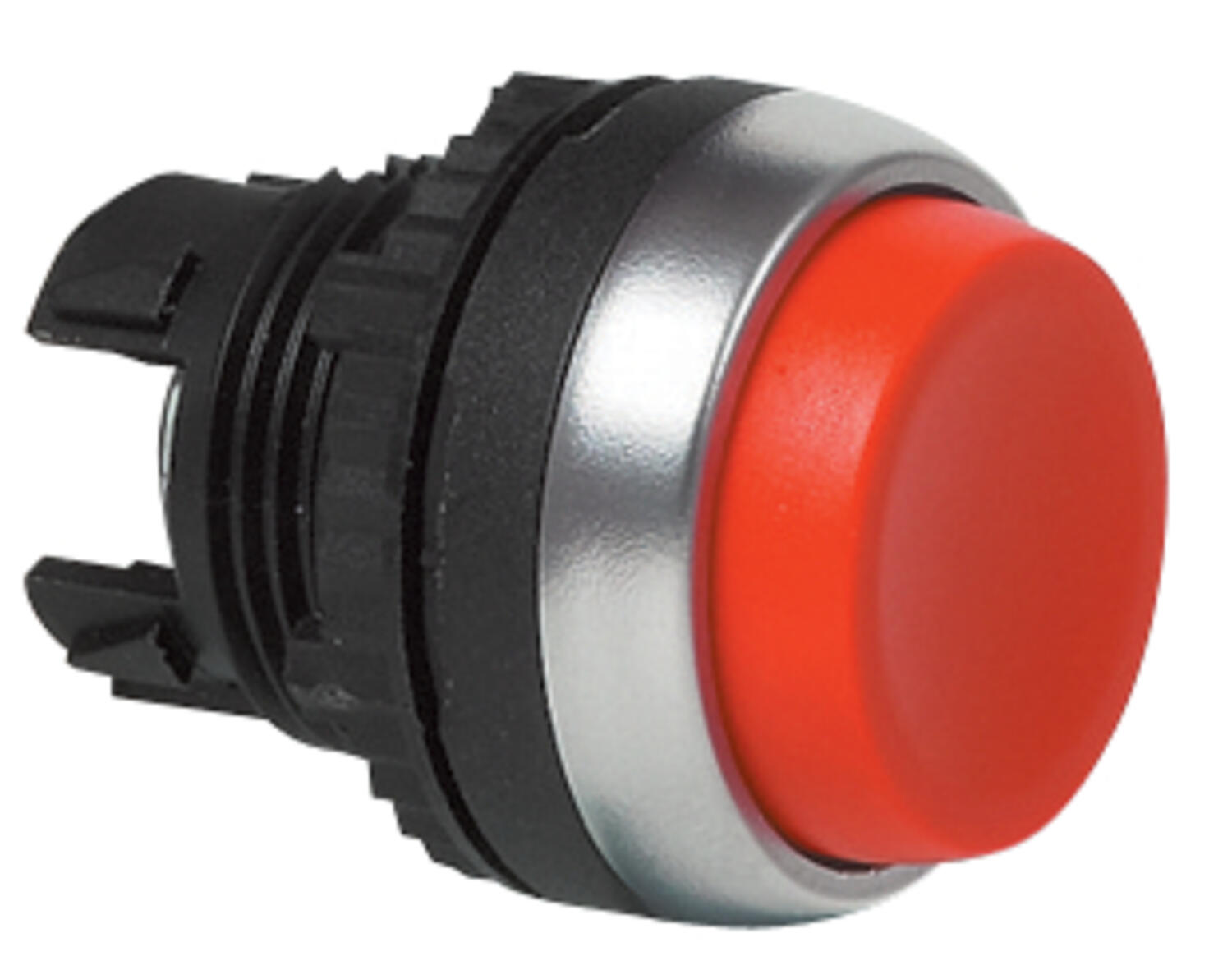 Unlighted snap fastener red